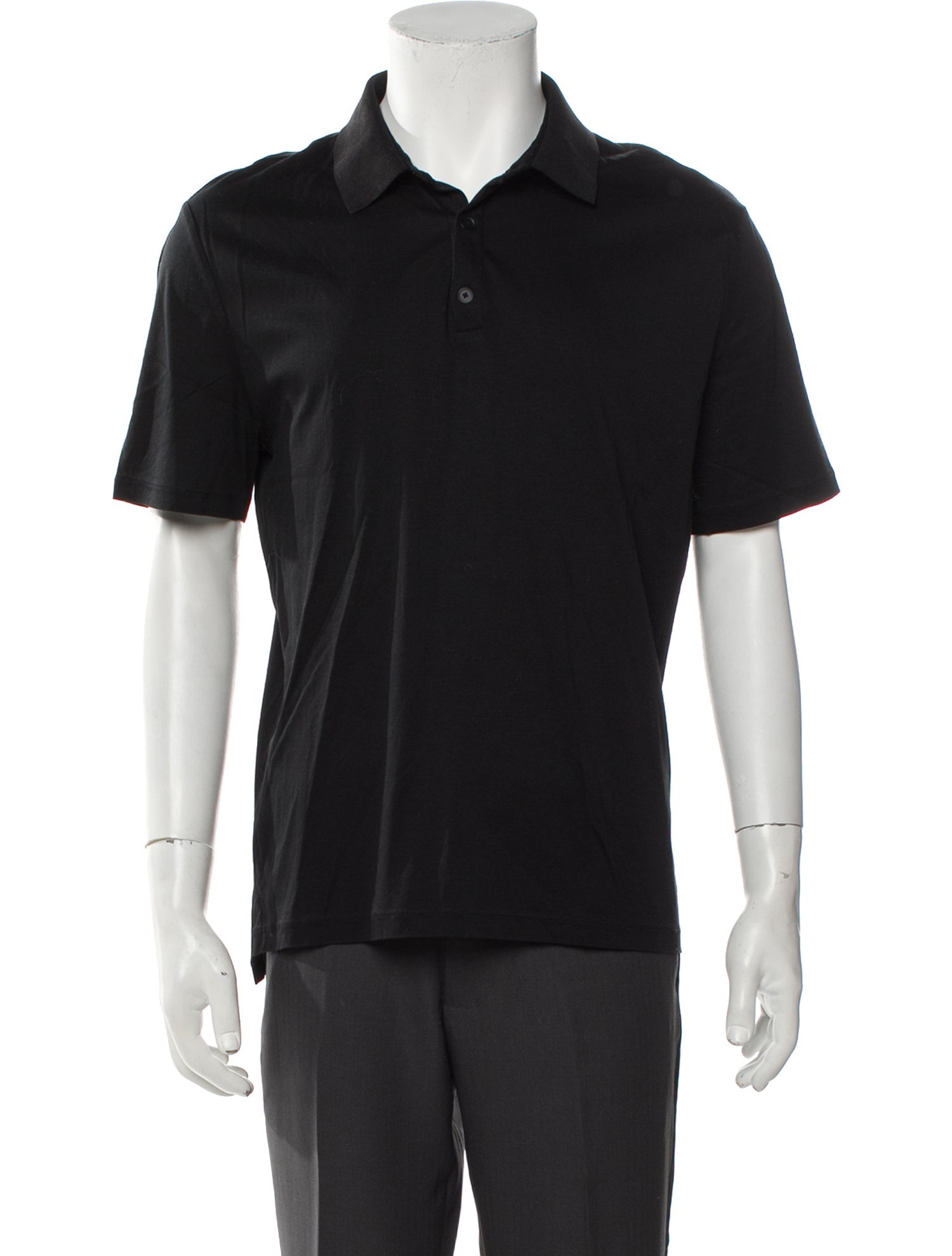 T by Alexander Wang Crew Neck Short Sleeve Polo Shirt